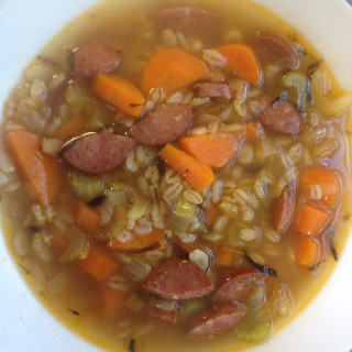 Sausage Barley Soup Recipe