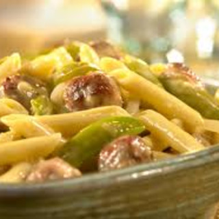 Sausage - Campbell's Cheddar Penne with Sausage & Peppers