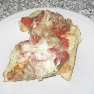 Sausage, Pepper, and Onion Pizza (8 Points)