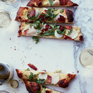 Scallop-and-Bacon Pizza