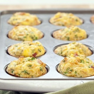 Scrambled Egg Muffins with Sausage