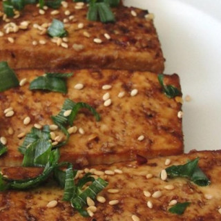 Sesame Seed Baked Tofu