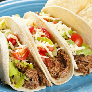 Shredded Beef Tacos, Crockpot Style