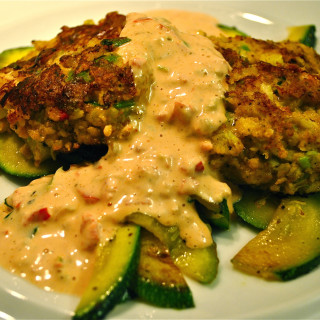Shrimp Cakes with Spicy Remoulade Sauce