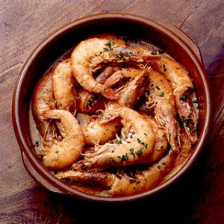 Shrimp with Garlic and Cayenne