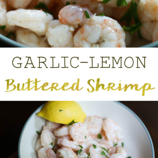 Simple Garlic-Lemon Buttered Shrimp