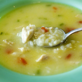Simple, Hearty, Chicken and Rice Soup