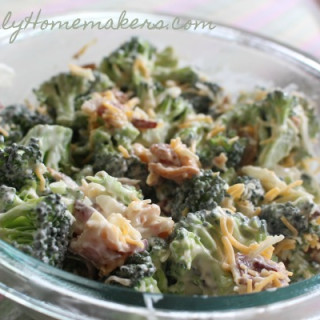 Simple Summer Supper: Broccoli Bacon Salad