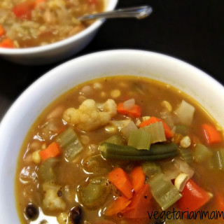 Simple Vegetable Soup – #glutenfree #vegan