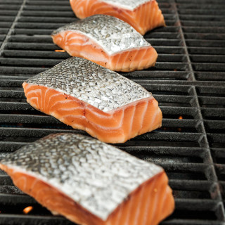 Simplest Grilled Salmon
