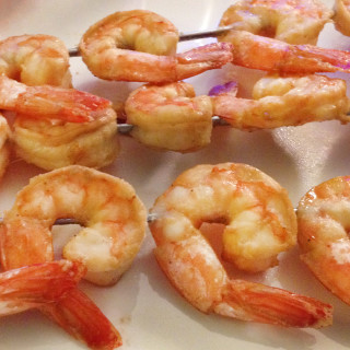 Skewered Shrimp Dijon