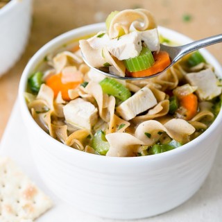 Skinny Chicken Noodle Soup