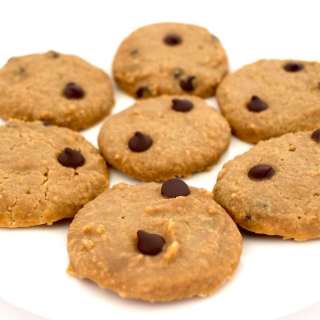 Skinny Chocolate Chip Cookies (Vegan + Keto + Low-Carb + Gluten-Free)