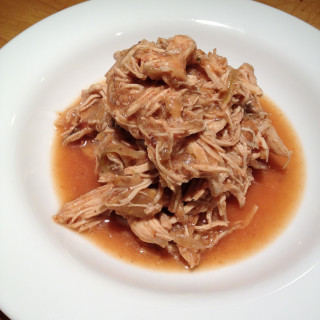 Slow Cooked BBQ Pulled Chicken