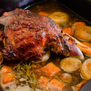 Slow Cooked Leg of Lamb-image
