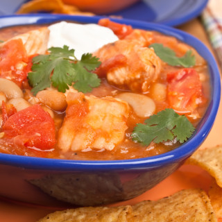 Slow-Cooked Tex-Mex Chicken and Beans