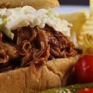 Slow Cooker Barbequed Pork for Sandwiches