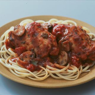Slow Cooker Chicken in Italian Tomato Sauce