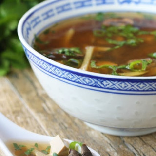Slow Cooker Chinese Hot and Sour Soup