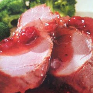 Slow Cooker Cranberry Pork chops