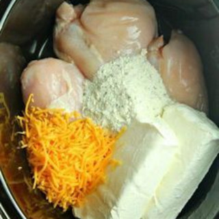 Slow Cooker Cream Cheese Crack Chicken-image