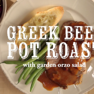 Slow Cooker Greek Beef Pot Roast
