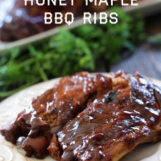 Slow Cooker Honey Maple BBQ Ribs