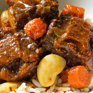 Slow Cooker Oxtail and Butter Beans