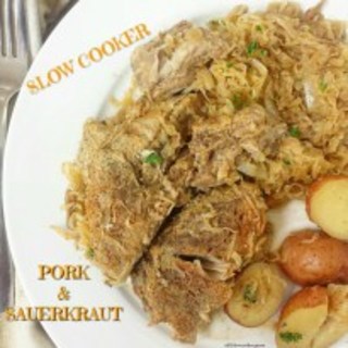 Slow Cooker Pork and Sauerkraut