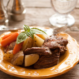 Slow Cooker Pot Roast with Potatoes (A One Pot Hassle Free Meal)