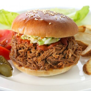Slow Cooker Pulled Pork With Root Beer Barbecue Sauce