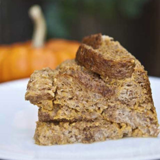 Slow Cooker Pumpkin Spice Bread Pudding