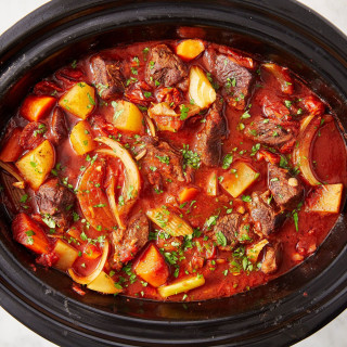 Slow-Cooker Red Wine Beef Stew-image