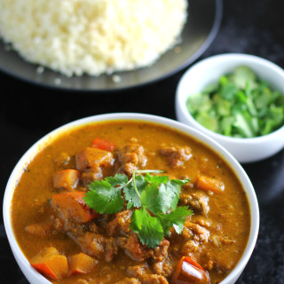 Slow Cooker Squash & Ground Beef Curry