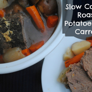 Slow Cooker Roast, Potatoes, and Carrots