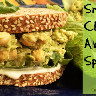 Smashed Chickpea Avocado Sandwich Spread & Appetizer