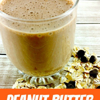 Smoothie Recipe - Creamy Peanut Butter Smoothie