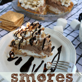 S'mores Ice Cream Pie