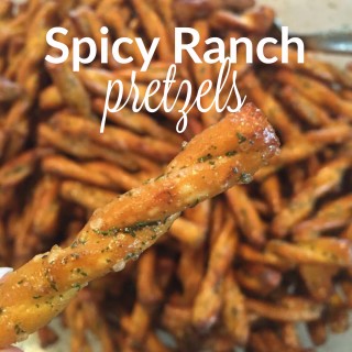 Snack Mix Recipes: Spicy Pretzels
