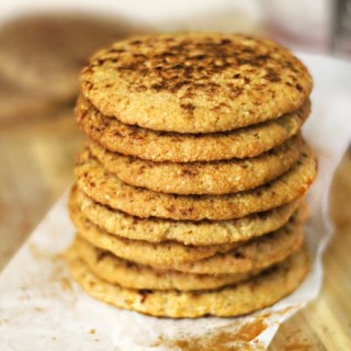 Snickerdoodle Cookies (Grain-Free, Egg-Free)