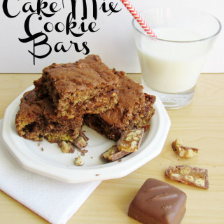 SNICKERS Cake Mix Cookie Bars