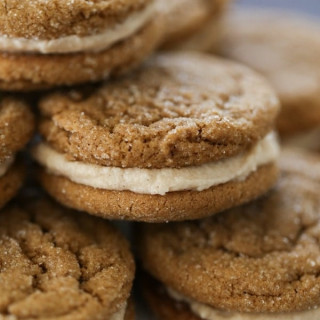 Soft &amp; Chewy Gingerdoodle Sandwich Cookies