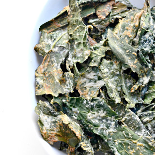 Sour Cream  and  Onion Kale Chips