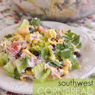 Southwest Cornbread Salad