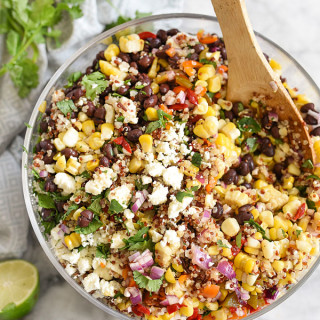 Southwest Quinoa and Grilled Corn Salad