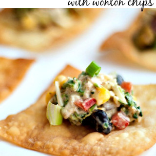 Southwestern Egg Roll Dip – Big Game Appetizers and Giveaway