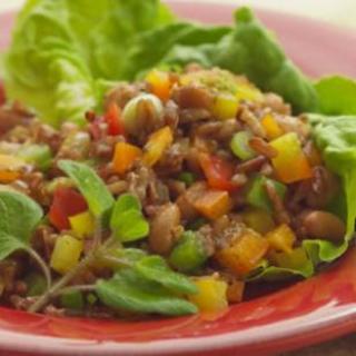 Southwestern Rice and Pinto Bean Salad