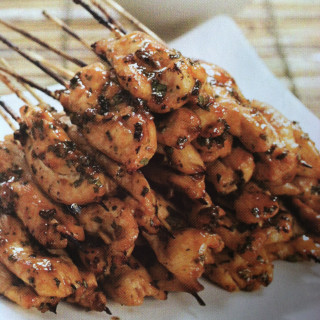 Soy and Herbed Chicken Sate Skewers
