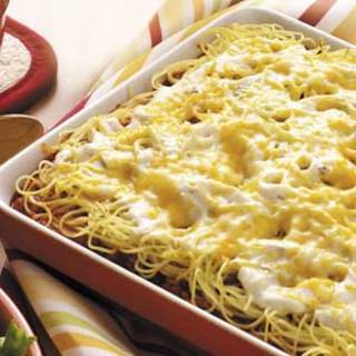 Spaghetti Casserole Recipe