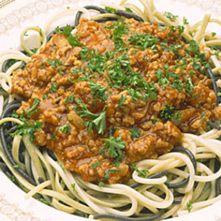 Spaghetti with Pork Meat Sauce